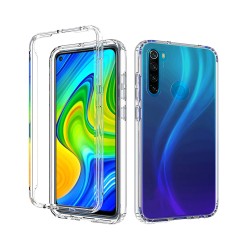 360º Silicon Case for Xiaomi Redmi Note 8t Transparent 360º Silicon Case for Xiaomi Redmi Note 8t Transparent